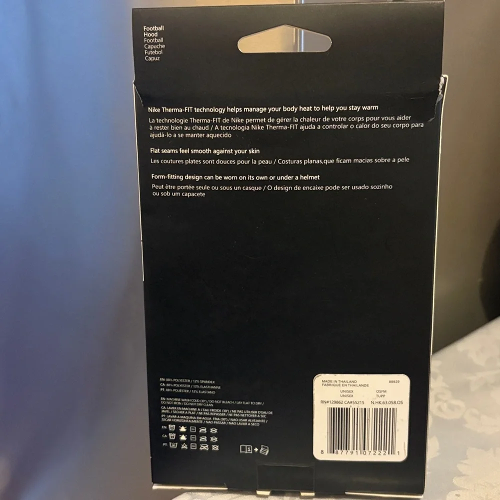 Nike Black Pro Therma-FIT Hood